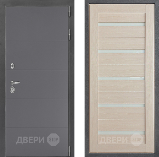 Входная металлическая Дверь Дверной континент ДК-3/649 ФЛ-47 Капучино в Мытищах