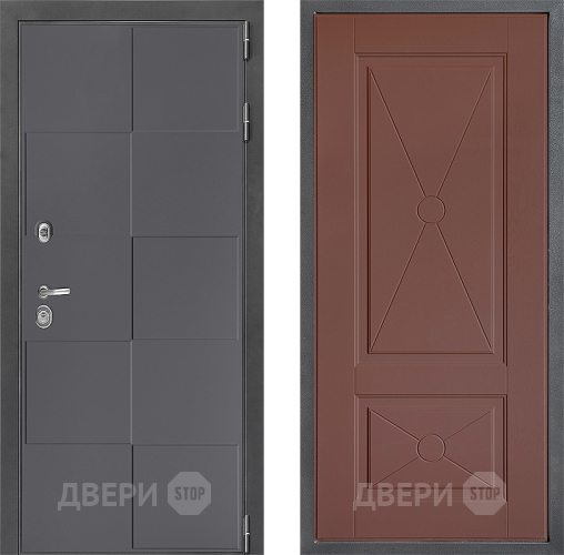 Дверь Дверной континент ДК-3/606 ФЛ-617 Ясень шоколадный в Мытищах