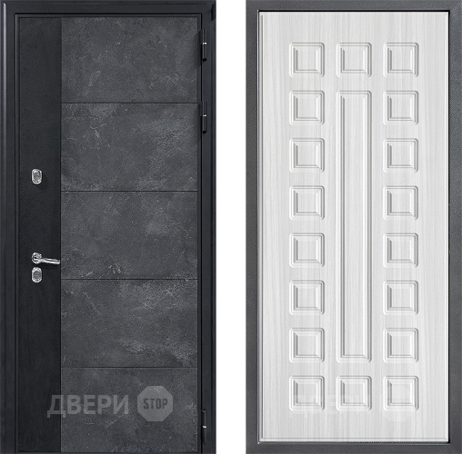 Дверь Дверной континент ДК-15 Бетон ТЕРМО ФЛ-183 Сандал белый в Мытищах