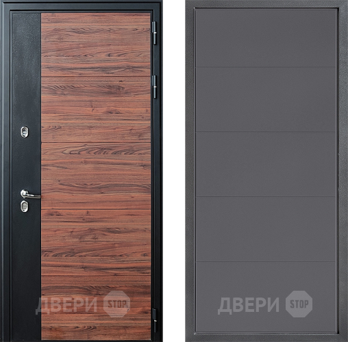 Дверь Дверной континент ДК-15 Красное Дерево ТЕРМО ФЛ-649 Графит софт в Мытищах