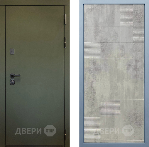 Дверь Дива МД-61 Д-4 Бетон темный в Мытищах