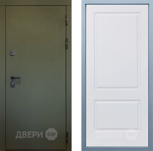 Дверь Дива МД-61 Д-7 Белый в Мытищах