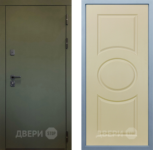 Входная металлическая Дверь Дива МД-61 Д-8 Шампань в Мытищах