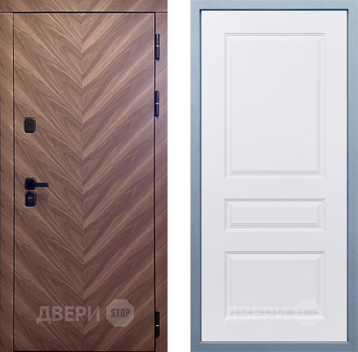 Входная металлическая Дверь Дива МД-98 Д-13 Белый в Мытищах