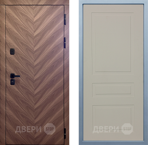 Входная металлическая Дверь Дива МД-98 Н-7 Шампань в Мытищах