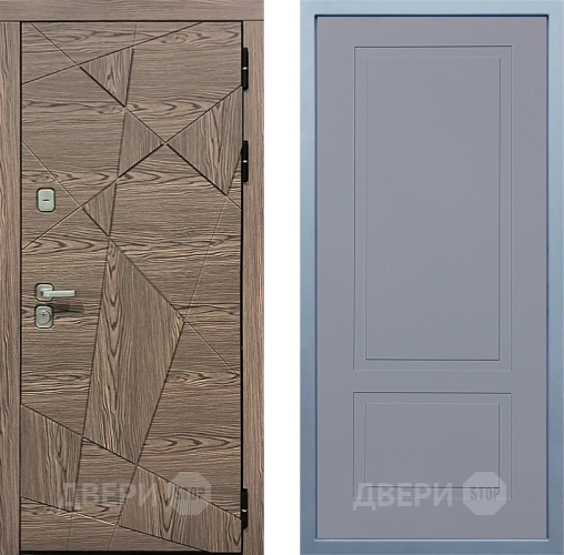 Входная металлическая Дверь Дива МД-97/2 Н-7 Силк Маус в Мытищах