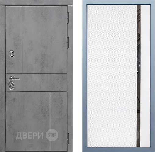Дверь Дива МД-48 МХ-47 Белый матовый в Мытищах