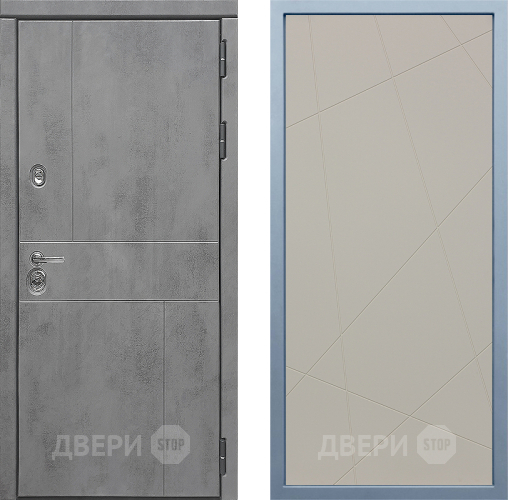 Входная металлическая Дверь Дива МД-48 Д-11 Шампань в Мытищах