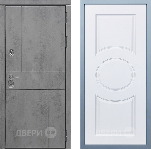 Дверь Дива МД-48 М-30 Белый в Мытищах