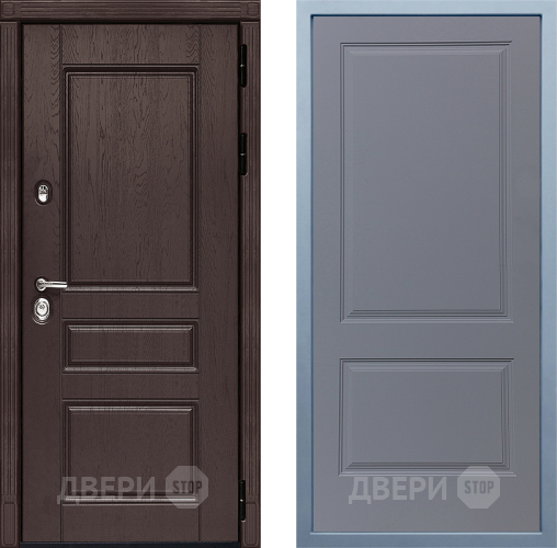 Входная металлическая Дверь Дива МД-90 Д-7 Силк Маус в Мытищах