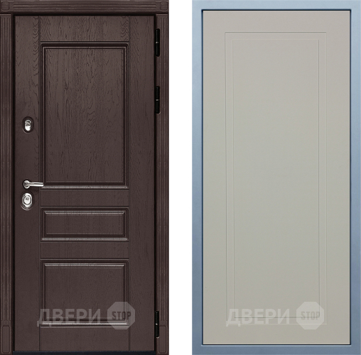 Входная металлическая Дверь Дива МД-90 Н-10 Шампань в Мытищах