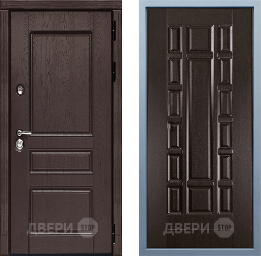 Входная металлическая Дверь Дива МД-90 М-2 Венге в Мытищах