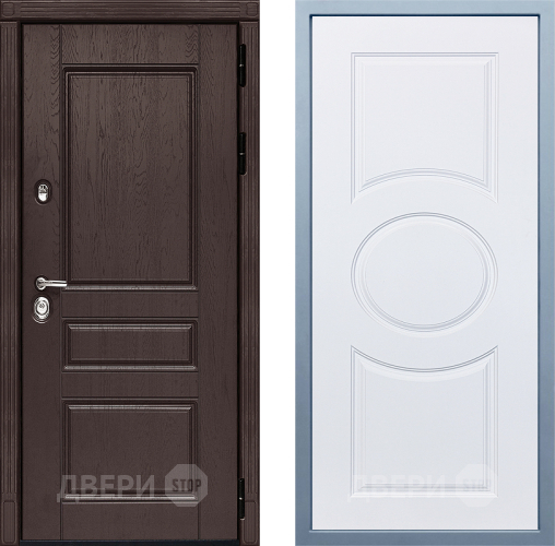 Дверь Дива МД-90 М-30 Белый в Мытищах