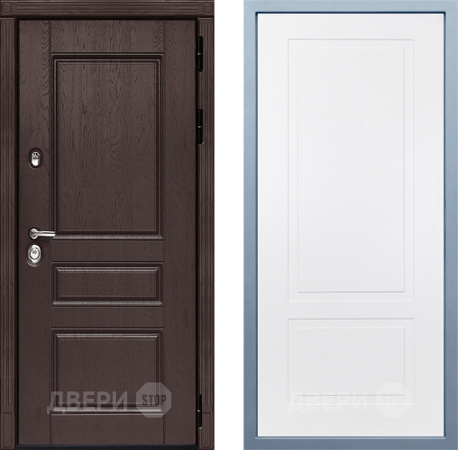 Дверь Дива МД-90 Н-7 Белый в Мытищах