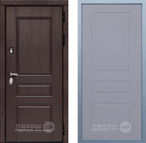 Входная металлическая Дверь Дива МД-90 Н-13 Силк Маус в Мытищах