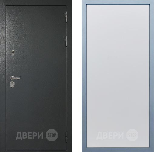 Входная металлическая Дверь Дива МД-40 Титан Н-1 Белый в Мытищах