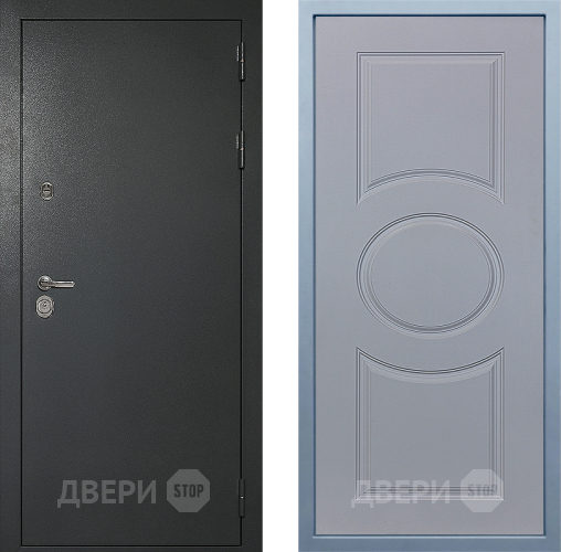Входная металлическая Дверь Дива МД-40 Титан Д-8 Силк Маус в Мытищах