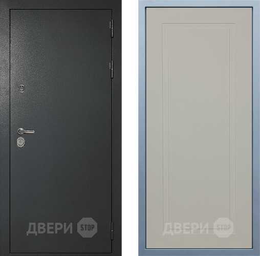 Входная металлическая Дверь Дива МД-40 Титан Н-10 Шампань в Мытищах