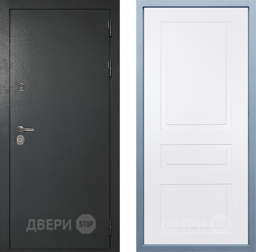 Дверь Дива МД-40 Титан Н-13 Белый в Мытищах