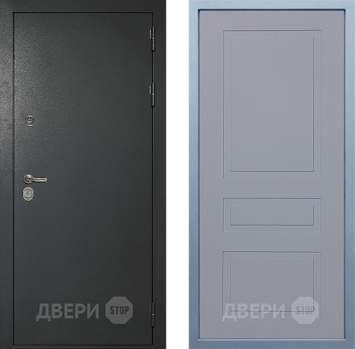 Входная металлическая Дверь Дива МД-40 Титан Н-13 Силк Маус в Мытищах
