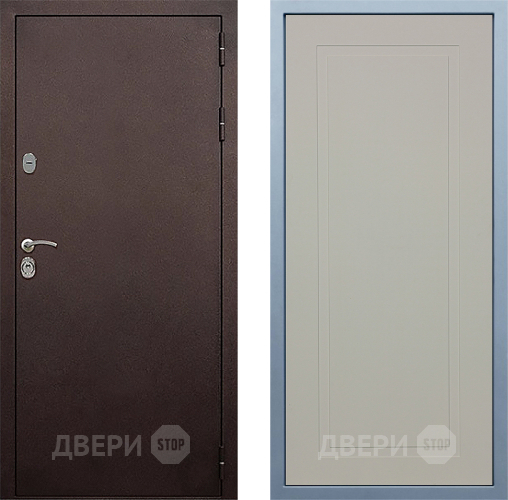 Входная металлическая Дверь Дива МД-40 Медь Н-10 Шампань в Мытищах