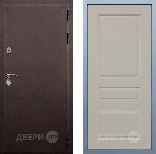 Дверь Дива МД-40 Медь Д-13 Шампань в Мытищах