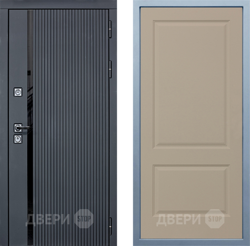 Входная металлическая Дверь Дива МХ-46 STR Д-7 Шампань в Мытищах
