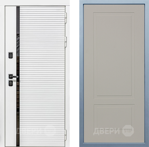 Дверь Дива МХ-45 Белая STR Н-7 Шампань в Мытищах