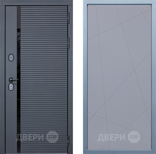 Входная металлическая Дверь Дива МХ-45 STR Д-11 Силк Маус в Мытищах