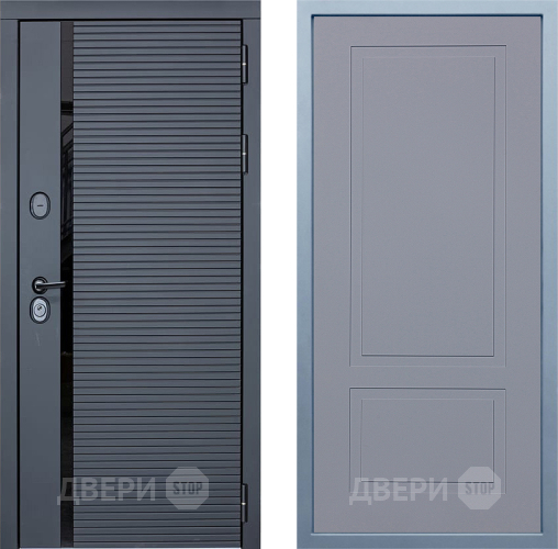Входная металлическая Дверь Дива МХ-45 STR Н-7 Силк Маус в Мытищах
