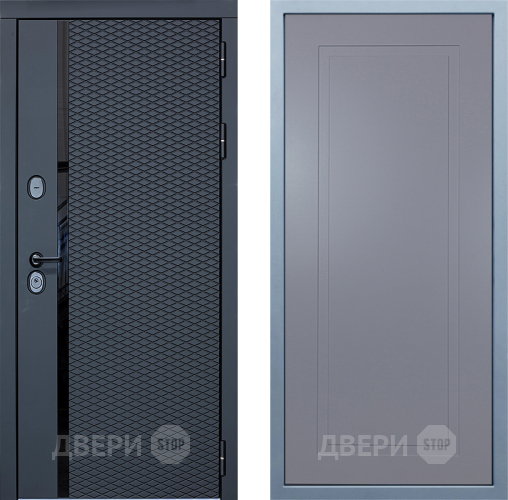 Входная металлическая Дверь Дива МХ-47 STR Н-10 Силк Маус в Мытищах