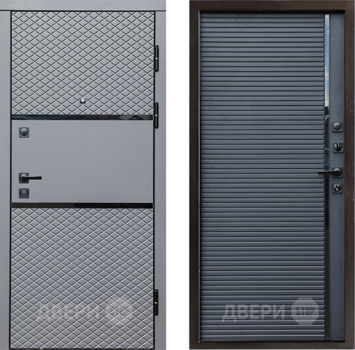 Дверь Престиж Ромб Porte Черный кварц в Мытищах