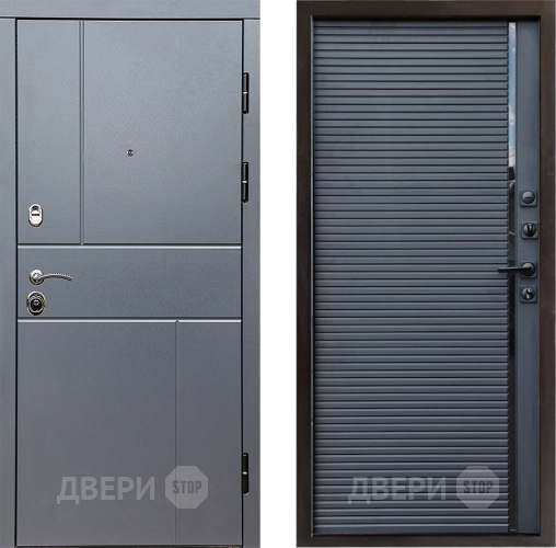 Дверь Престиж Горизонт Грэй Porte Черный кварц в Мытищах
