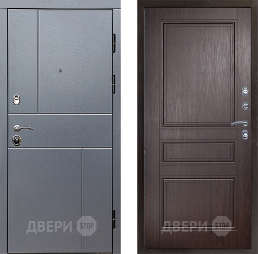 Дверь Престиж Горизонт Грэй Классика Венге в Мытищах