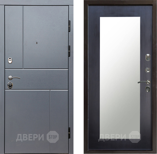 Дверь Престиж Горизонт Грэй Зеркло Пастораль Венге в Мытищах