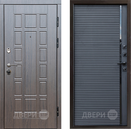 Входная металлическая Дверь Престиж Престиж Porte Черный кварц в Мытищах