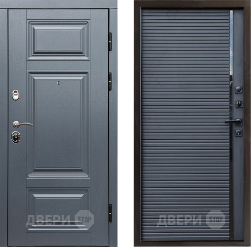 Входная металлическая Дверь Престиж Премиум Porte Черный кварц в Мытищах