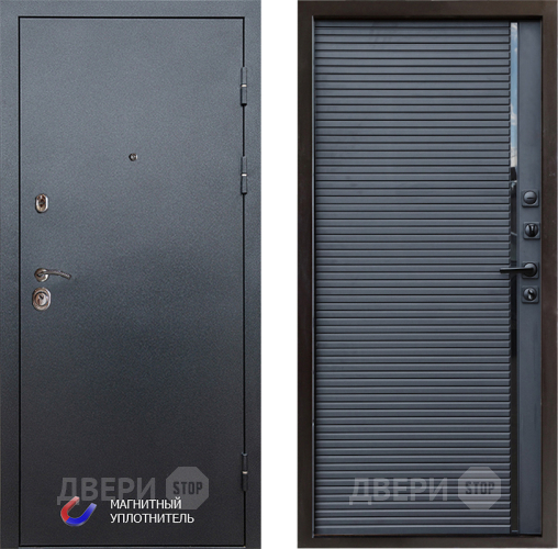 Дверь Престиж Графит Porte Черный кварц в Мытищах