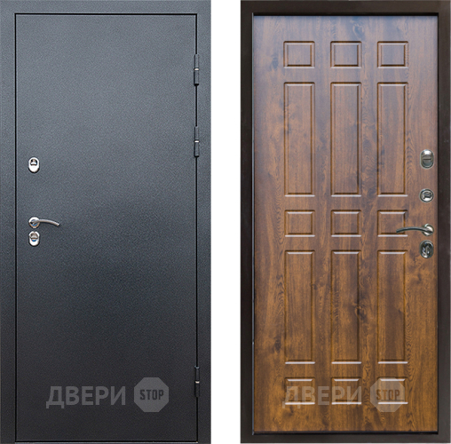 Входная металлическая Дверь Престиж TERMO с терморазрывом Снегирь Серебро Спарта Дуб в Мытищах
