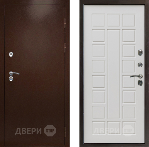 Дверь Престиж TERMO с терморазрывом Снегирь Медь Престиж Бежевый мат в Мытищах
