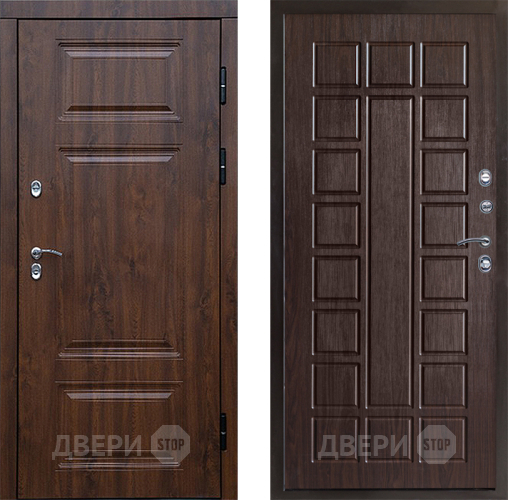 Входная металлическая Дверь Престиж TERMO с терморазрывом Премиум Орех Престиж Венге в Мытищах