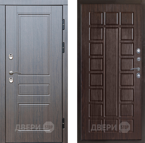 Входная металлическая Дверь Престиж TERMO с терморазрывом Классика Престиж Венге в Мытищах