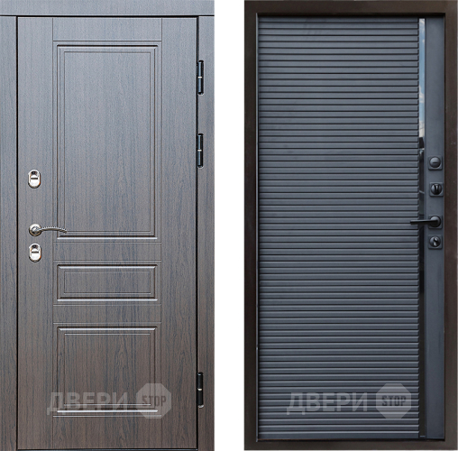 Дверь Престиж TERMO с терморазрывом Классика Porte Черный кварц в Мытищах