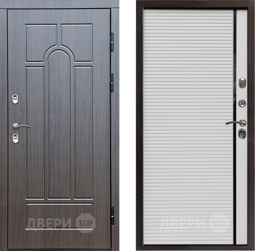 Дверь Престиж TERMO с терморазрывом Арка Porte Белый в Мытищах
