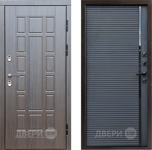 Дверь Престиж TERMO с терморазрывом Престиж Porte Черный кварц в Мытищах