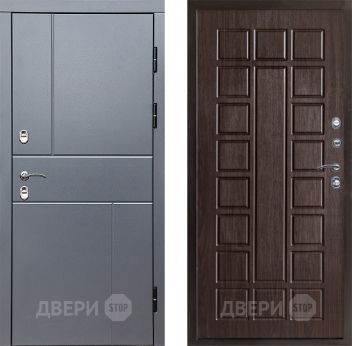 Дверь Престиж TERMO с терморазрывом Горизонт Грэй Престиж Венге в Мытищах