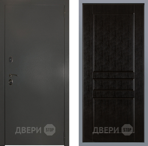 Дверь Заводские двери Эталон 3к антик серебро К-2 Венге в Мытищах