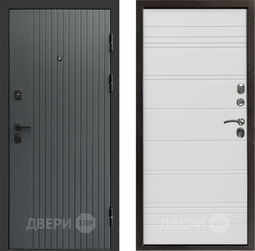 Дверь Престиж Tvist Grey Line Белый в Мытищах