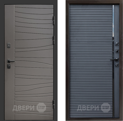 Входная металлическая Дверь Престиж Siciliya Porte Черный кварц в Мытищах