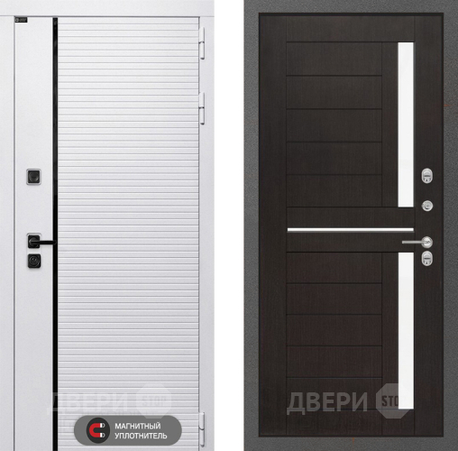 Входная металлическая Дверь Лабиринт (LABIRINT) Royal 02 Венге в Мытищах